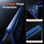 MOBOSI for Samsung Galaxy Z Fold 7 Case with Privacy Screen Protector, [Compatible with Magsafe], [Built-in Kickstand & Full Body Hinge Protection] Magnetic Slim Phone Case for Z Fold7, Blue