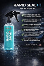 SudzBox Rapid Seal Spray Sealant - Paint Gloss Booster + Dry Aid Protects Paint - Works on Cars, RV's, Motorcycles, + More! 16 oz.