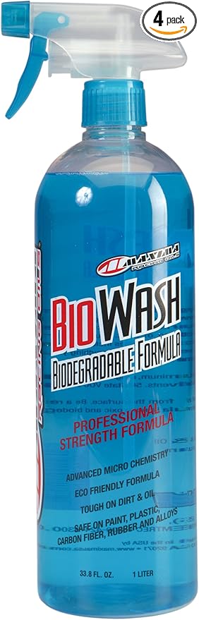 Maxima Racing Oils 80-85932-4PK BIO Wash 32 oz Bottle, 4-Pack