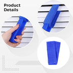 Microfiber Window Blinds & Car Vent Cleaner Set, 8 Brushes with Extra Washable Covers, 4.7-Inch Long, Multi-Color Tool for Cleaning