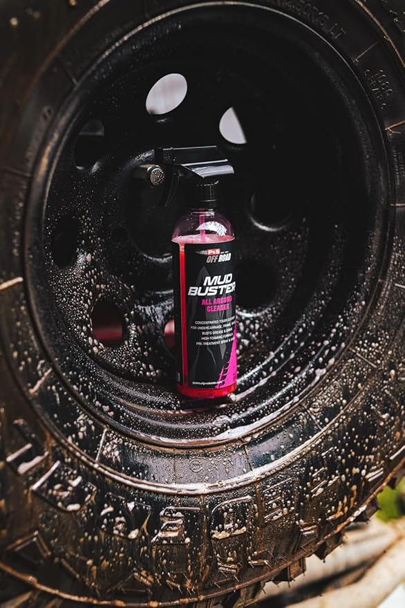 P & S PROFESSIONAL DETAIL PRODUCTS P&S Off Road Mud Buster Foaming Cleaner – Heavy-Duty Degreaser for Undercarriages, Frames & Wheels – Tough on Mud & Grime, Corrosion Protection - 1 Gallon