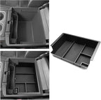 For Center Console Armrest Organizer Tray Compatible with 2014–2018 Silverado/Sierra 1500&2015–2019 Silverado/Sierra 2500HD/3500HD& Yukon/Yukon XL/Tahoe/Suburban–Full Console w/Bucket Seats Only