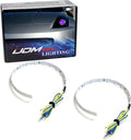 iJDMTOY Purple/Violet 15-SMD LED Accent Ambient Lighting Kit Compatible with Car Motorcycle Projector Lens Demon Eye Retrofit