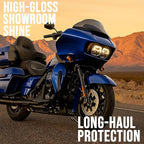Wash&Shine 66 Graphene Ceramic Coating UV Nanotrace – High Gloss Hydrophobic Paint Protection for Cars, Motorcycles, Trucks, RVs, Boats – Easy DIY Application UV Nanotrace Technology 1fl oz
