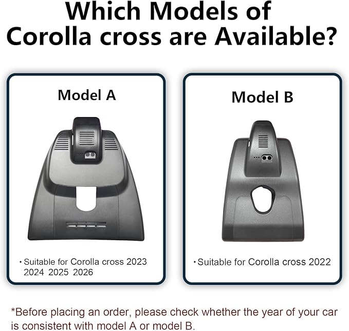 mangoal 4K Dash Cam Custom fit for Toyota Corolla Cross & Corolla Cross Hybrid 2022 (Model B), LE L XLE, Integrated OEM Look, 2160P UHD Video, Built-in WiFi & APP, Loop Recording,Easy to Install