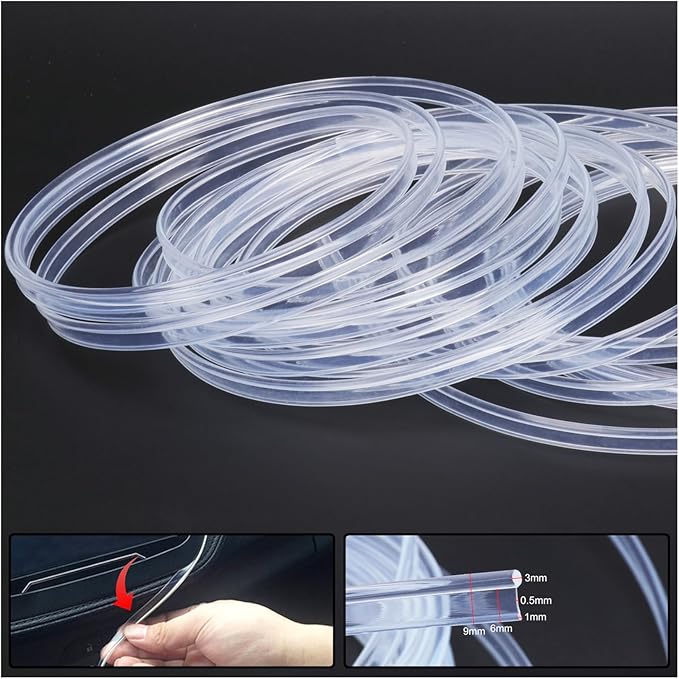 Optic Fiber Waterproof Car Side Glow LED Illumination Optic Fiber Band Car Interior Atmosphere Neon Cold Lights 3 Meters (9.84ft)