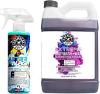 Chemical Guys CWS207A Car Wash, Dry & Shine Bundle - Extreme Bodywash & Wax Foaming Car Wash Soap, 128 oz (1 Gal) + After Wash Gloss Boosting Drying Aid (16 oz) (2 Items) Works on Cars, Trucks, SUVs