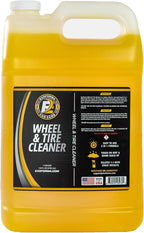 ExoForma Wheel & Tire Cleaner - Removes Built-Up Brake Dust, Dirt & Grime - Improves Dressing Performance - 2-in-1 Formula - Chosen by Pros (128 FL Oz)