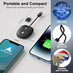 Wireless CarPlay Adapter for iPhone,Converts Factory Wired to Wireless,Plug & Play,Stable Control & No Delay,2025 Upgraded 2 in 1,USB A/C Port to iOS 10+ Android 10.0+