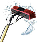 Window Cleaning Telescopic Pole, Water Fed Extendable Brush for Photovoltaic Panel Cleaning/Window Clean (7.2m/24ft)