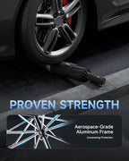 Windproof Travel Umbrella for Rain, Withstand 85MPH Winds, 54 Inch Automatic Reverse Fold Umbrellas Easy Auto Open Close, Portable Compact Umbrella Includes Cover Bag, Perfect for Travel, Car, Commute, Women Men, Backpack