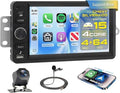 4 Core 4+64G Car Radio (Fit B.O.S.E) for 2003-2006 Chevy Silverado Impala Tahoe GMC Sierra Yukon Hummer H2, 7" HD Touchscreen Android Stereo with 5G WiFi Carplay Android Auto EQ FM SWC Backup Camera
