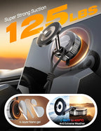 Upgraded Magnetic Car Phone Holder for Magsafe, 360° Adjustable Vacuum Suction Car Phone Mount [98 LBs Suction], Phone Holders for Your Car Fit Phone 17 Pro Max 16 15 14 13 12