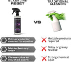 Blackline Luxury Scented Leather Interior Car Cleaner Reset Deep Cleans & Deodorizes All Surfaces, pH-Neutral High-Foam Formula, Long-Lasting Premium Fragrance and Deodorization for Car