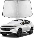 EcoNour Windshield Sunshade Compatible for Nissan Murano 2025 2026 (SV, SL, and Platinum) Sun Visor for Front Windshield & Window Sun Shade Cover, UV Heat Blocker & Protector, Car Accessories