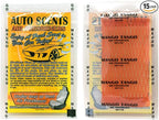 Individually Wrapped - Professional Car Air Freshener Pads - Remove Smells & Add Ambience (15 Per Pack) (Mango Tango)