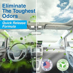 Biocide Systems Auto Shocker Strong Car Odor Eliminator, Eco-Friendly ClO2 Odor Remover for Tough Odors in Vehicle Interiors, Up to 250 Cubic Feet (6-Pack)
