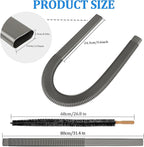 Dryer Vent Lint Vacuum Atttachments Kit and Crevice Tool for Dyson Gen 5 V15 V12 V11 V10 V8 V7 Detect Outsize Slim Absolute Cyclone Vacuum Cleaner Nozzle Flexible Dryer Lint Remove Hose Cleaner Kit