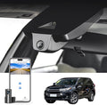 mangoal Front 4K & Rear 1080p Dash Cam Custom fit for Toyota Highlander & Hybrid Gen3 UX50 2017 2018 2019 (Model B), LE Limited L XLE Platinum, Integrated OEM Look,App & WiFi,128GB Card