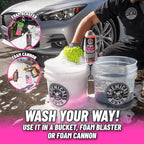 Chemical Guys Mr. Pink Foaming Car Wash Soap (Works with Foam Cannons, Foam Guns or Bucket Washes) Safe for Cars, Trucks, Motorcycles, RVs and More, Candy Scent, Extra Large Size 32 fl oz - CWS_402_32