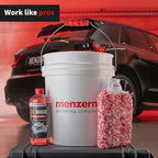 menzerna "MZ Wash" I Car Wash 1L I Premium Car Shampoo to Remove Dust, Dirt and Grime I Car Soap to Prep for Buffing & Polishing Compounds I Quick Dry and High Shine Finish I with a Tropical Scent
