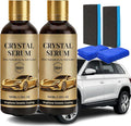 PTZ Crystal Serum, Advanced Graphene Ceramic Coating for Cars, Ceramic Car Coating Kit, 9H+ Graphene Ceramic-Coating for Auto Car Paint Protection, Coating Polishing Scratch Remover (2PCS)
