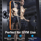 Gym Magnetic Phone Holder Mount for MagSafe【All Metal】Dual Magnetic Phone Holder for Gym Accessories Attach to Metal Surface, Gym Phone Holder Magnet for iPhone 16 15 14 13 Pro Max Gift for Men Women