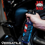 Jax Wax Super Blue Commercial Grade Solvent Based Dressing for Rubber, Plastic, and Vinyl (16 oz)
