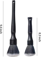 Ultra-Soft Car Detailing Brush Set, Scratch-Free Cleaning Brushes for Interior and Exterior, Air Vents, Dashboard, Wheels, Engine Bay, and Leather Surfaces
