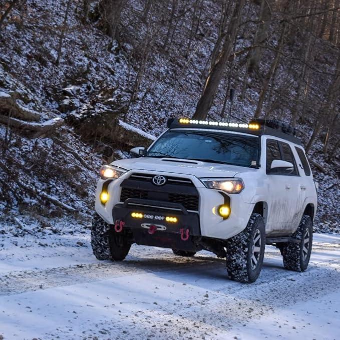 Willpower 12 inch Single Row White LED Light Bar 60W Off Road Spot Beam LED Work Light Truck UTV 4x4 Cars SUVs ATVs Boats Fog Driving Light with Wiring Harness Kit