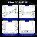Upgrade USB Charger Hub for Tesla Model Y&Model3, 4-Ports Center Console Retractable Phone Charger,for Model Y/3 Accessories 2024 2023 2022 2021 (Not Compatible with Model 3 2024)