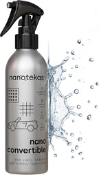 Convertible Nano Ceramic Coating for Car Roofs - Waterproof Hydrophobic Coating for Cabrio Tops - Fabric & Vinyl Friendly Soft Top Cleaner - 250 ml Long-Lasting Roof Coating Protectant