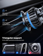 Lamicall for MagSafe Car Mount - [20 Super Magnets] Magnetic Phone Holders for Your Car, Air Vent Phone Holder Car, HandsFree Cell Phone Holder Accessories for Women fit iPhone 17 Pro Max Mothers Day
