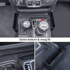 Center Console Gear Shift Organizer Tray Compatible with Jeep Wrangler JL/JLU 2018-2023 2024 2025 2026 and Jeep Gladiator JT Truck 2020-2023 2024 2025 2026 Storage Box Accessories (Not for JK/JKU)
