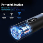 Minthouz Car Vacuum Portable Cordless - 20000PA High Power Handheld Vacuum with LED Display, 2.5H Fast Charging Up to 45 Mins of Runtime, Hand Vac Cordless Rechargeable for Car Home Corner Cabinet