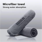Absorbent Microfiber Car Wash Towel - 30x30/60CM Drying Cloth for Detailing and Car Care(1pcs-30x60cm)