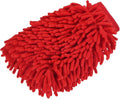 M METERXITY Microfiber Chenille Wash Mitt - Double Side Reusable Gloves for Cleaning Scratch-Free, Apply to Car Cleaning, Kitchen