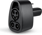 Lectron CCS to Tesla Adapter - 500A, 500V Tesla Charger Adapter - Compatible with All Tesla Models & CCS-Enabled NACS EVs - DC Fast Charging ONLY - NOT Compatible with Cybertruck (Black)