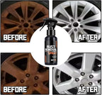Rust Remover Spray,Rust Remover Spray for Metal, Wheel Hub & Paint Safe Rust Dissolver for Cars/Trucks, Multi Purpose Instant Cleaning Coating Agent,Rustout Instant Remover Spray (200ML)