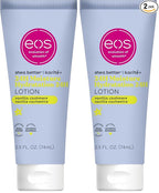 eos 24H Moisture Travel Body Lotion- Vanilla Cashmere,Travel Size Essential,Toiletries,Mini Body Lotion For Dry Skin,2.5 fl oz,(Pack of 2)