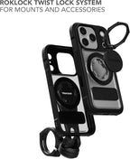 Rokform Crystal Case Compatible with iPhone 17 Pro, Magnetic Cover (Clear)