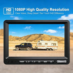 ZEROXCLUB 1080P FHD Digital Wireless Backup Camera System Kit for RV/Truck/Trailer/Van/Bus,Night Vision,7inch HD LCD Monitor,IP69 Waterproof Rear View Camera No Interference Record-HW02-M