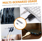 TEHAUX USB Hub Splitter Laptop USB Expander Charging for Desktop Car Gaming Travel Accessories