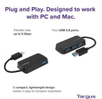 Targus - USB 3.0 4-Port Hub