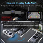 Carpuride Solar Wireless Backup Camera with 7" Monitor Rechargeable 6700mAh Battery 1080P Back Up Cam Auto Sleep, 170°Wide Angle, IP69K Waterproof, Easy Installation for Car, Van, Truck, Trailer, Bus