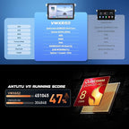 Eonon 9 inch Headunit for Volkswagen Golf MK5/MK6 Jetta/SEAT Skoda 6+64GB 5G LTE CarPlay Android Auto Bluetooth DSP EQ MirrorLink Support DAB+ OBDII Backup Camera Car Radio Stereo VWX6S2