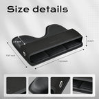 Coverado Universal Car Seat Gap Filler Organizer, Premium Suede Leather Car Seat Side Gap Filler, Seat Gap Storage Box for Suv Truck, Car Interior Accessories