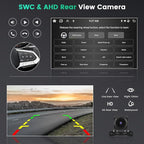 Hikity 6+128GB 8 Core for 2006-2012 Hyundai Santa Fe Upgrate Android Radio with Wireless Carplay, 9'' Touch Screen Stereo Dash Kit, Android Auto/32EQ DSP/Bluetooth 5.0/GPS/WiFi/SWC, Backup Camera