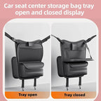 Backseat Car Organizer,Ackrest Storage Bag for car, Car Seat Center Storage Bag/Hanging Bag