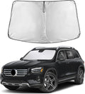 EcoNour Windshield Sunshade Compatible for Mercedes Benz GLB 2020-2024 2025 2026, Sun Visor for Front Windshield & Window Sun Shade Cover, UV Heat Blocker & Protector, Car Accessories